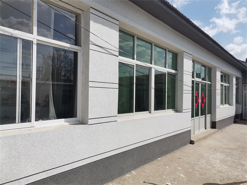 北京大興禮賢舊墻翻新水包砂仿石漆